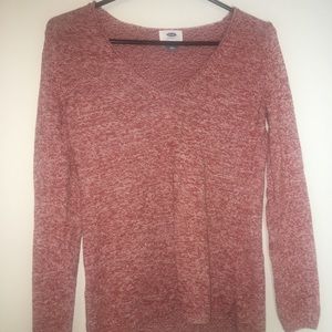 Cute pink-red sweater